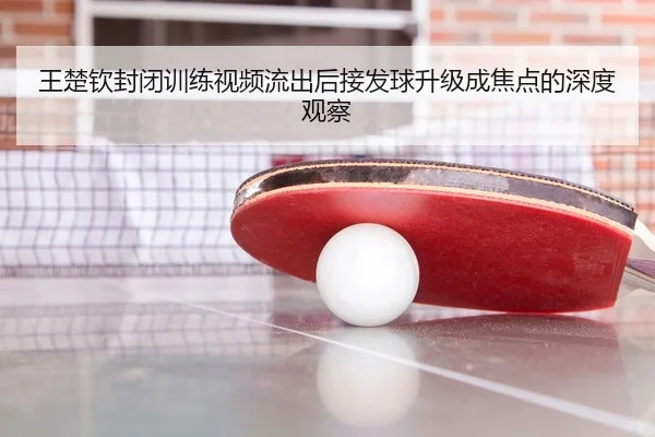 王楚钦封闭训练视频流出后接发球升级成焦点的深度观察